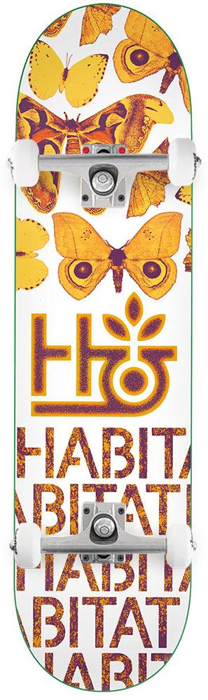 Habitat Insecta Gold Complete Skateboard - 8.0