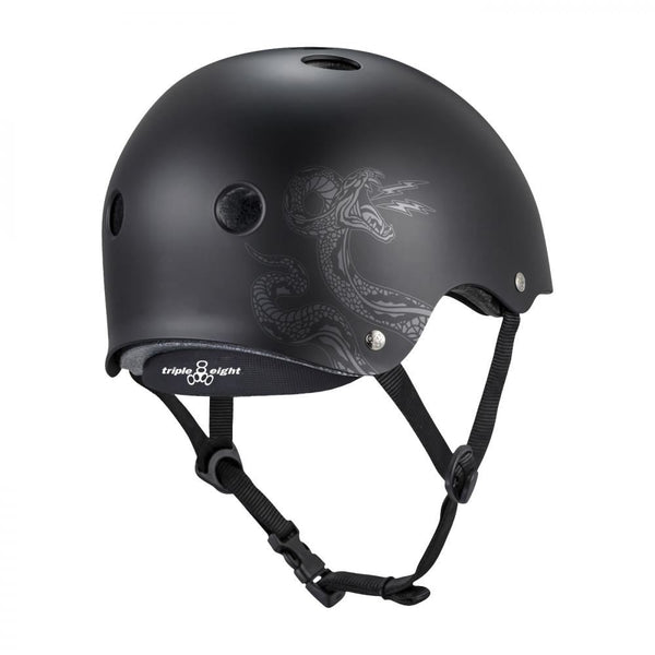 Triple Eight Helmet Deep Cover Elliot Sloan - Black