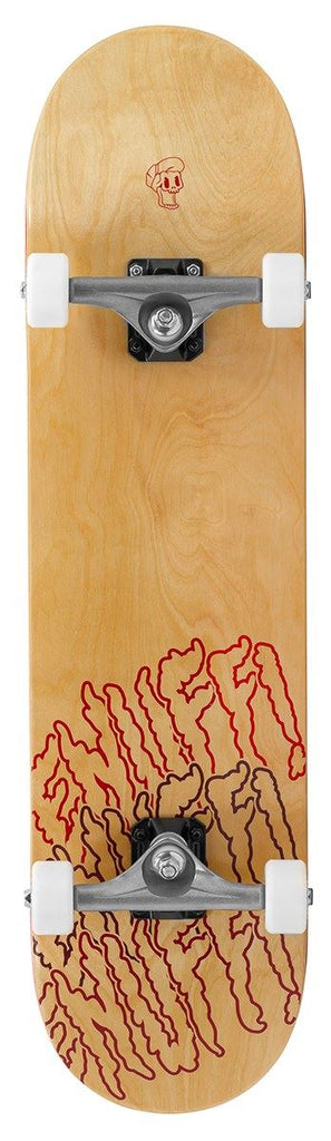 Enuff Three Tier Reloaded SkateboardNatural Complete Skateboard - 8.0"