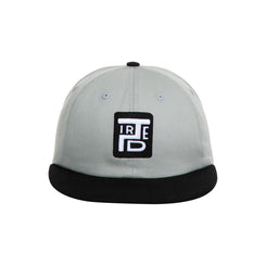 Tired Stamp 2 Tone 6 Panel Cap Grey - One Size