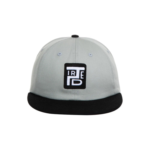 Tired Stamp 2 Tone 6 Panel Cap Grey - One Size