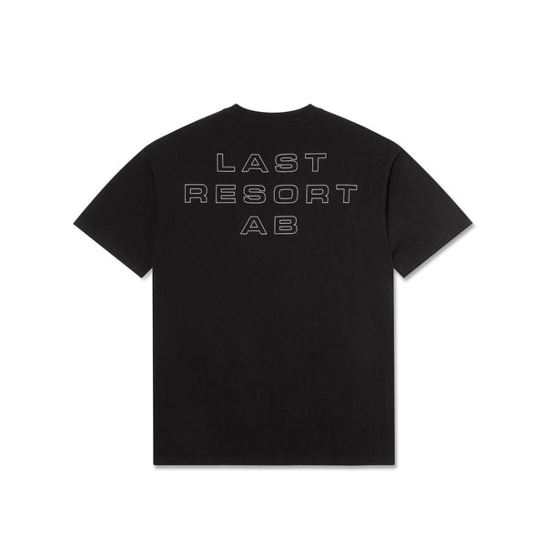 Last Resort AB Eurostyle SS Tee (Black / White) - S