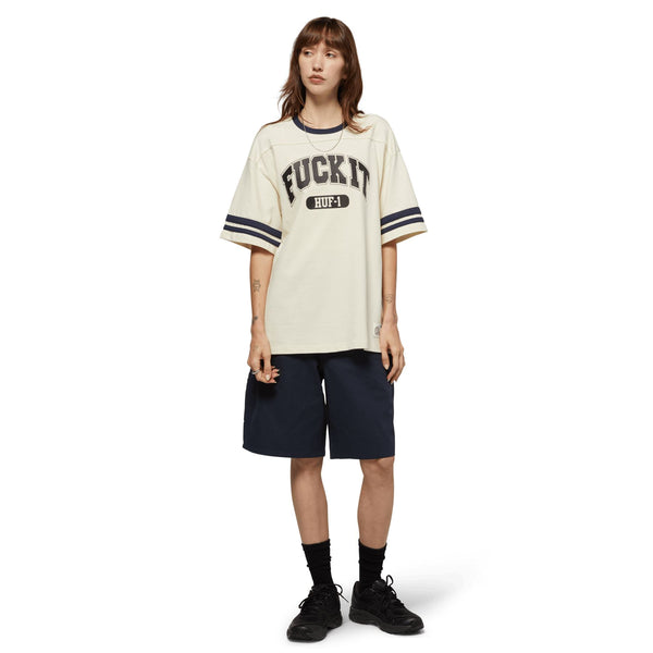 HUF Fuck It Football Shirt (Ivory) - L