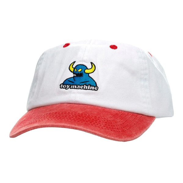 Toy Machine Monster Strapback Cap White