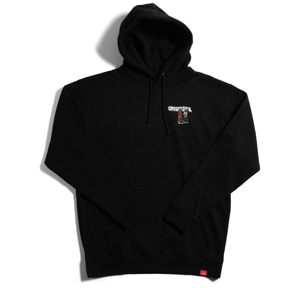 Chocolate Fiend Skate Hoodie Black - Skatewarehouse.co.uk