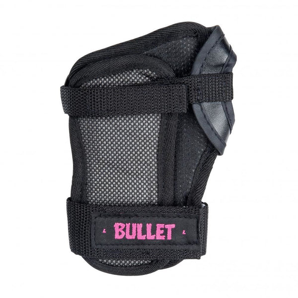Bullet Triple Padset Blast V2 Junior - Black / Pink - Skatewarehouse.co.uk