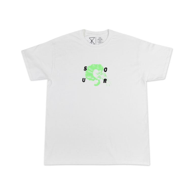 Sour Solution Eyes Tee White - Skatewarehouse.co.uk