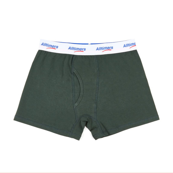 Alltimers Daily Boxer Brief Forest Green - Skatewarehouse.co.uk