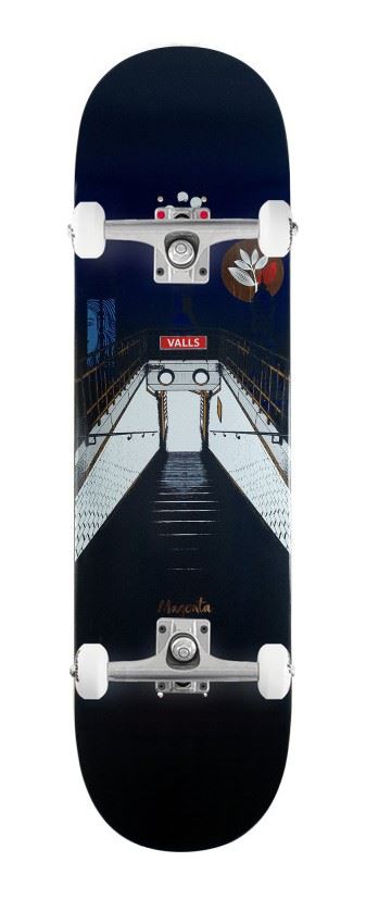 Magenta Leo Valls Metro Series x Venom Custom Complete Skateboard - 8.5"