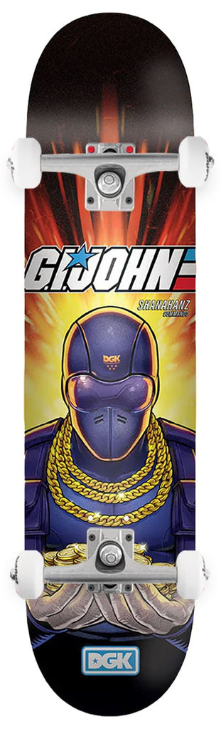 DGK John Shanahan 'Snake' x Venom Custom Complete Skateboard - 8.06"