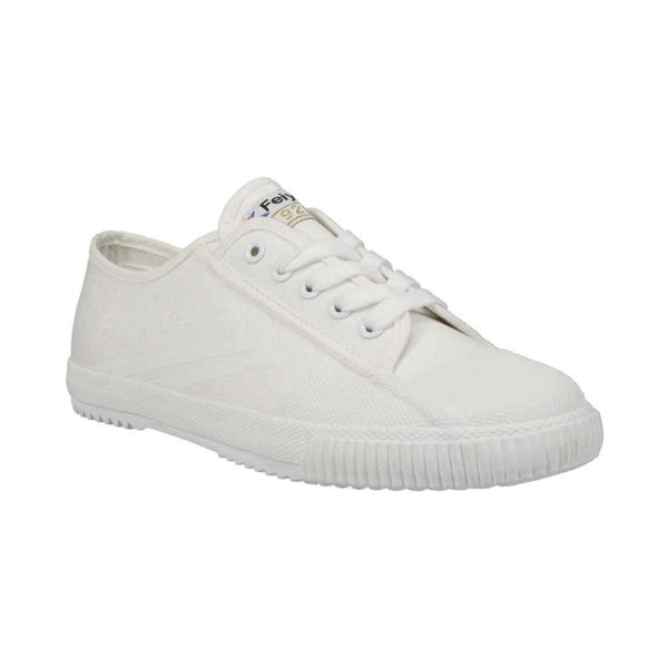 Feiyue Footwear Fe Lo 1920 Canvas Martial Arts/Gym/Lifing Shoes - Triple Off White Canvas - Skatewarehouse.co.uk