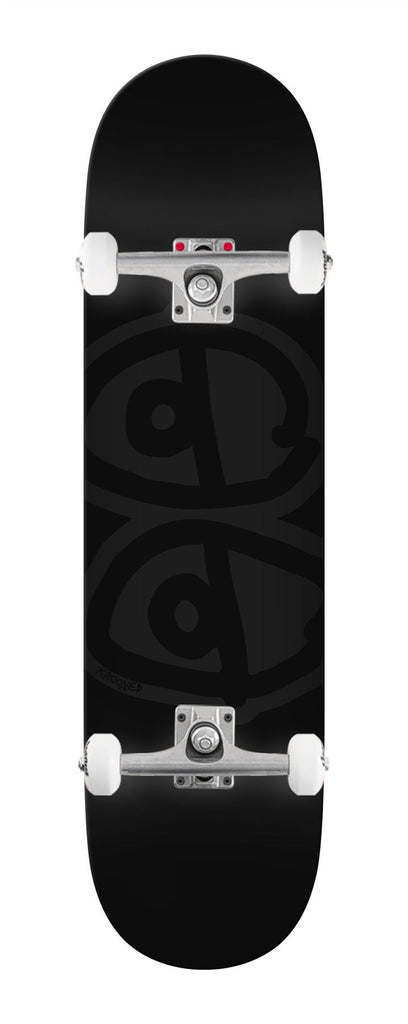 Krooked Eyes (Black) CN x Venom Custom Complete Skateboard - 8.5"