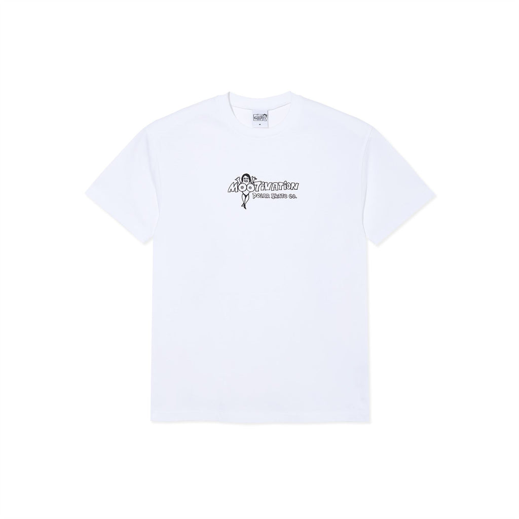 Polar Skate Co Band Tee | Mootivation (White)