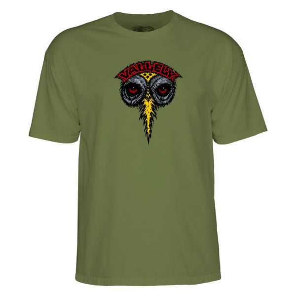 Powell-Peralta Mike Vallely Elephant Tee Military Green '2' - Skatewarehouse.co.uk