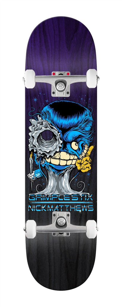 Anti Hero Matthews Grimplestix - Grimplenator x Venom Custom Complete Skateboard - 8.5"
