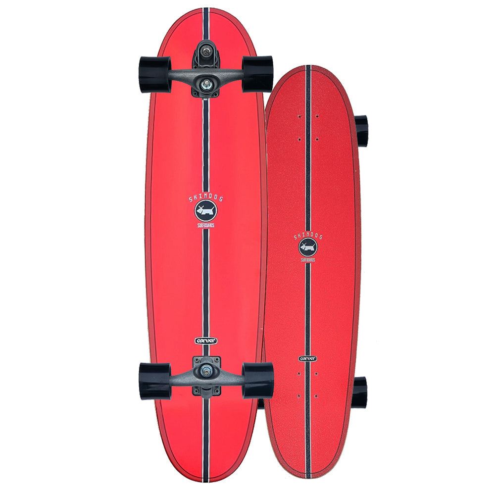 Carver Skindog Peacemaker - C7 Surfskate Cruiser Skateboard - x 38.0" - Skatewarehouse.co.uk