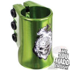 Madd Gear Mgp Hatter Hic Triple Clamp - Green - Skatewarehouse.co.uk