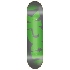 DGK O.G. Logo Green/Grey Skateboard Deck - 8.25" - Skatewarehouse.co.uk