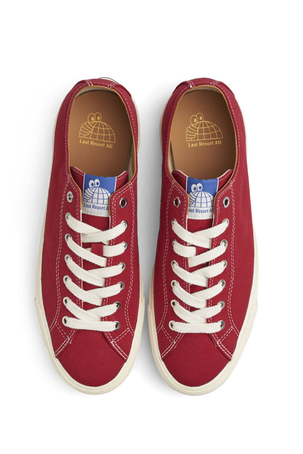 VM003 Canvas Lo (Classic Red / White) Shoes - UK 6.5