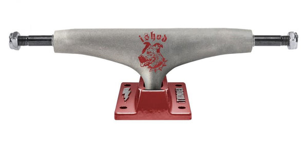 Thunder 149 H Skateboard Trucks Ishod Dawg Team Raw / Burgundy - 149 - Skatewarehouse.co.uk