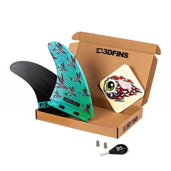 3D Fins - Akila Aipa Twin - Flying Fish (FCS1 / FCS2 / Futures)