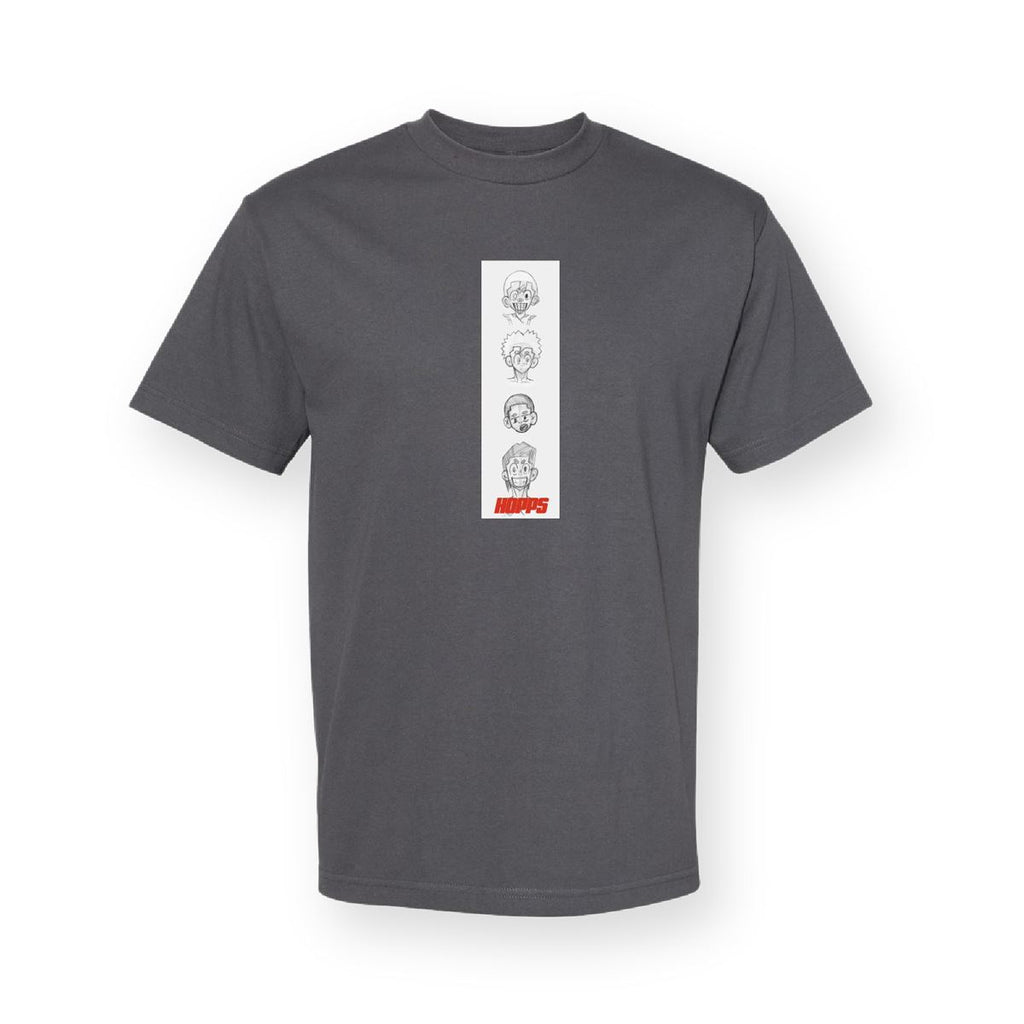 HOPPS Animation Tee Grey