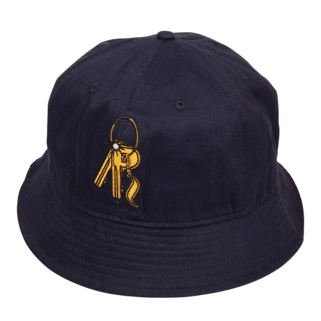 Pass~Port Master Key 6 Panel Bucket Hat (Navy) - XL