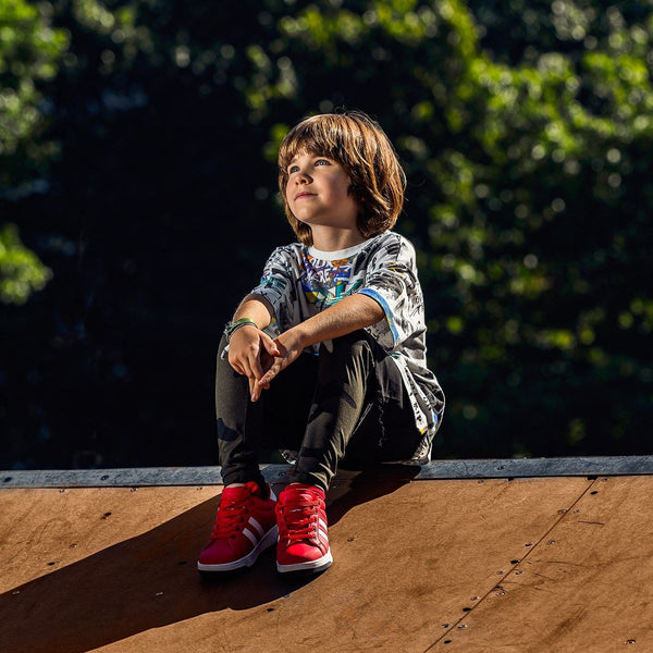 Breezy Rollers Aurora - Red / White - Skatewarehouse.co.uk