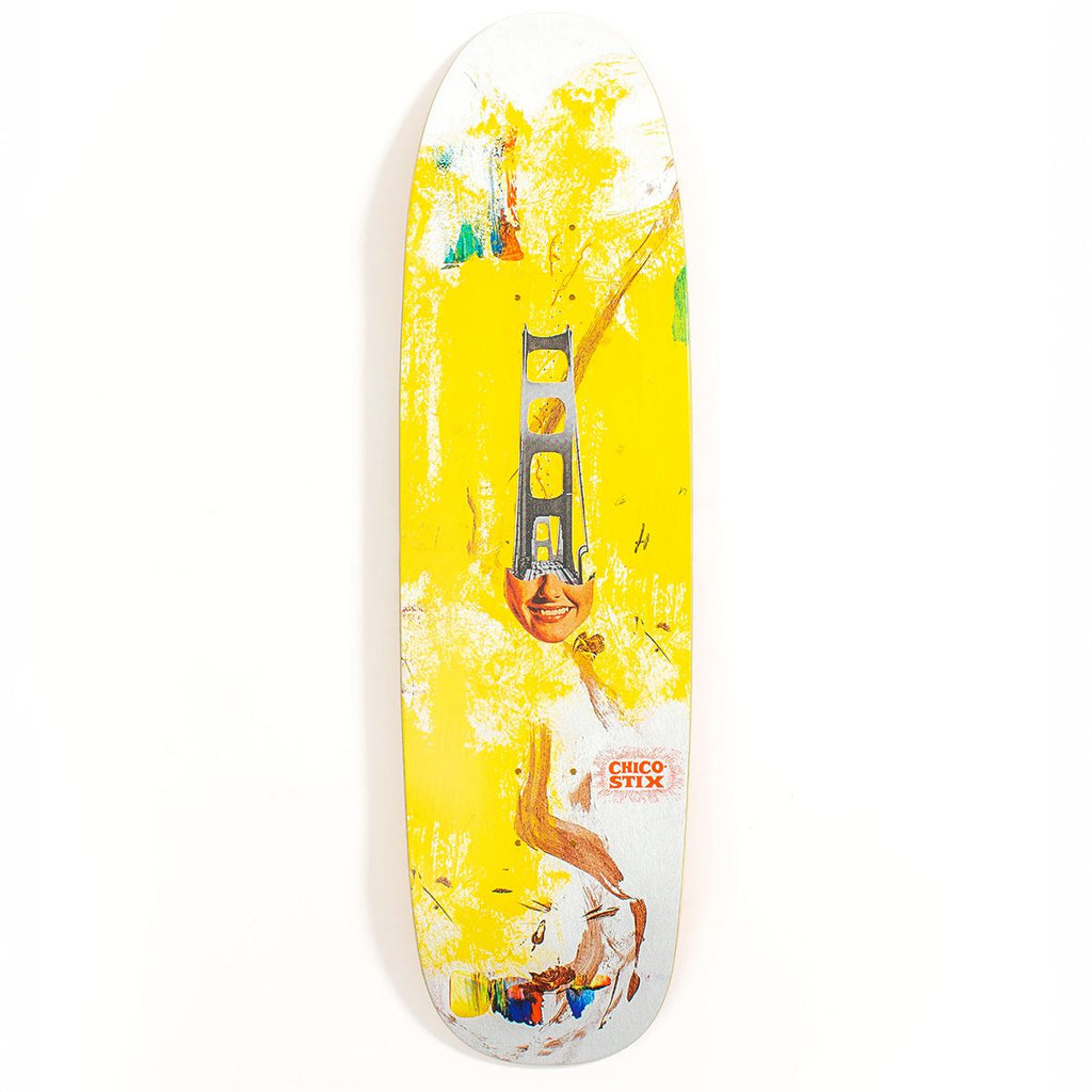 Chico Stix 'SF Smile' Big Boy Jr. Skateboard Deck - 8.75"