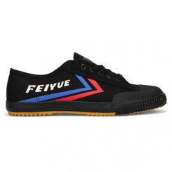 Feiyue Footwear Fe Lo 1920 Canvas Martial Arts/Gym/Lifing Shoes - Black / Blue / Red - Skatewarehouse.co.uk