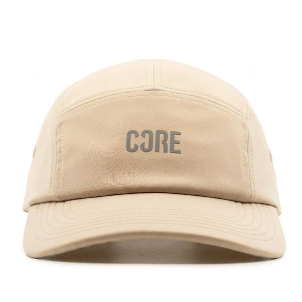 CORE Performance Running Cap - Sand / Reflective