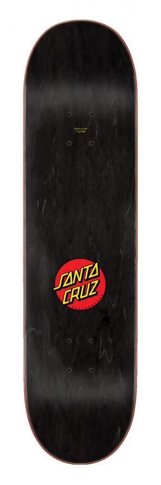 Santa Cruz Logo Classic Dot Skateboard Deck - 8.375