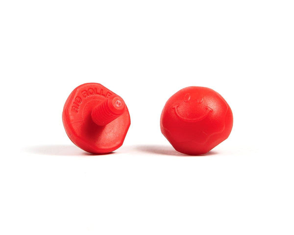 Rio Roller Jam Plugs - Red - Skatewarehouse.co.uk