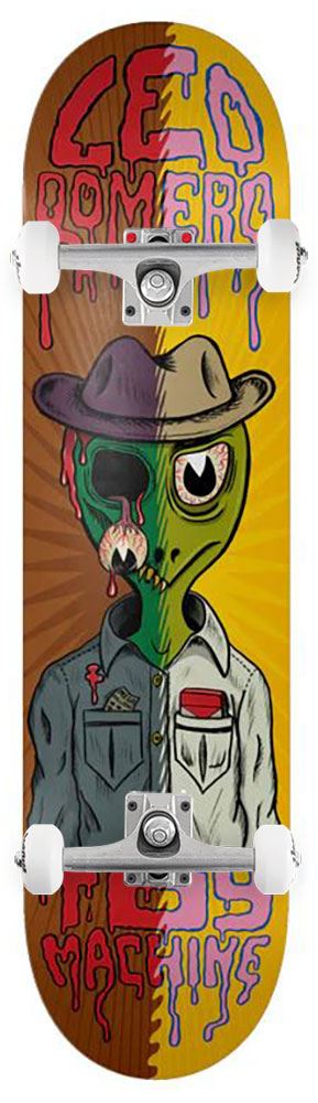 Toy Machine Leo Romero 'Half 'N' Half' x Venom Custom Complete Skateboard - 8.25