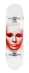 Opera Face EX7 White Hologrpahic x Venom Custom Complete Skateboard - 7.75"