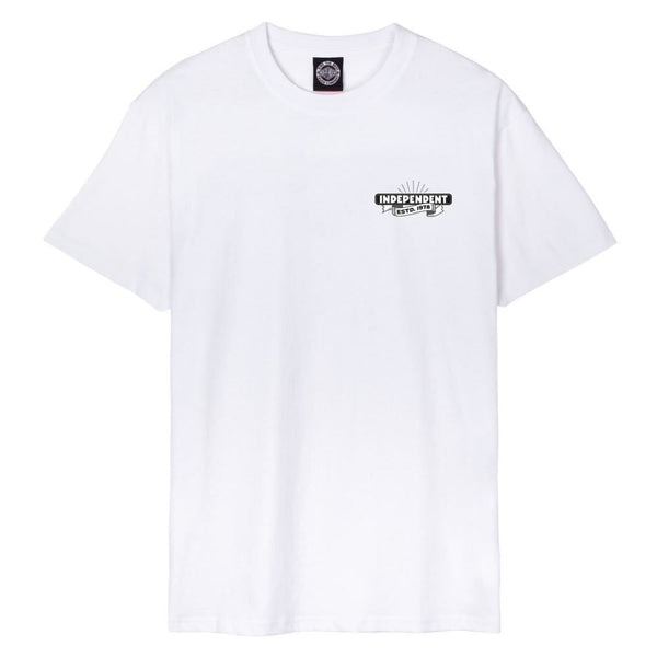 Independent T-Shirt RTB Sledge - White - Skatewarehouse.co.uk