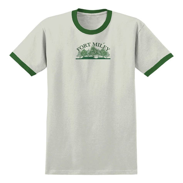 Real Fort Miley S / S Tee (Natural / Forest Green)