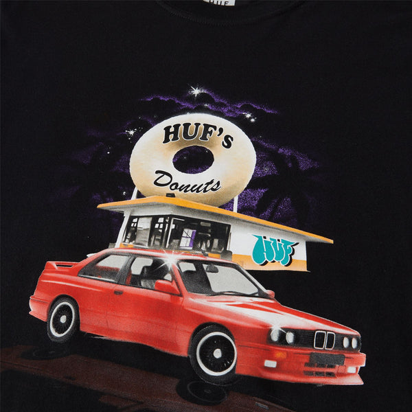 HUF Drive Thru S / S Tee (Black)