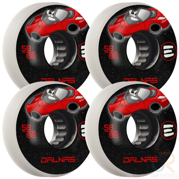 Eulogy Wheels - Jeff Dalnas Rocket Man (4) - 58Mm/88A - Skatewarehouse.co.uk