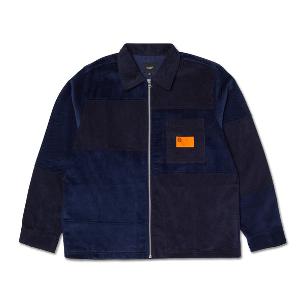 Union Corduroy Shacket (Navy)