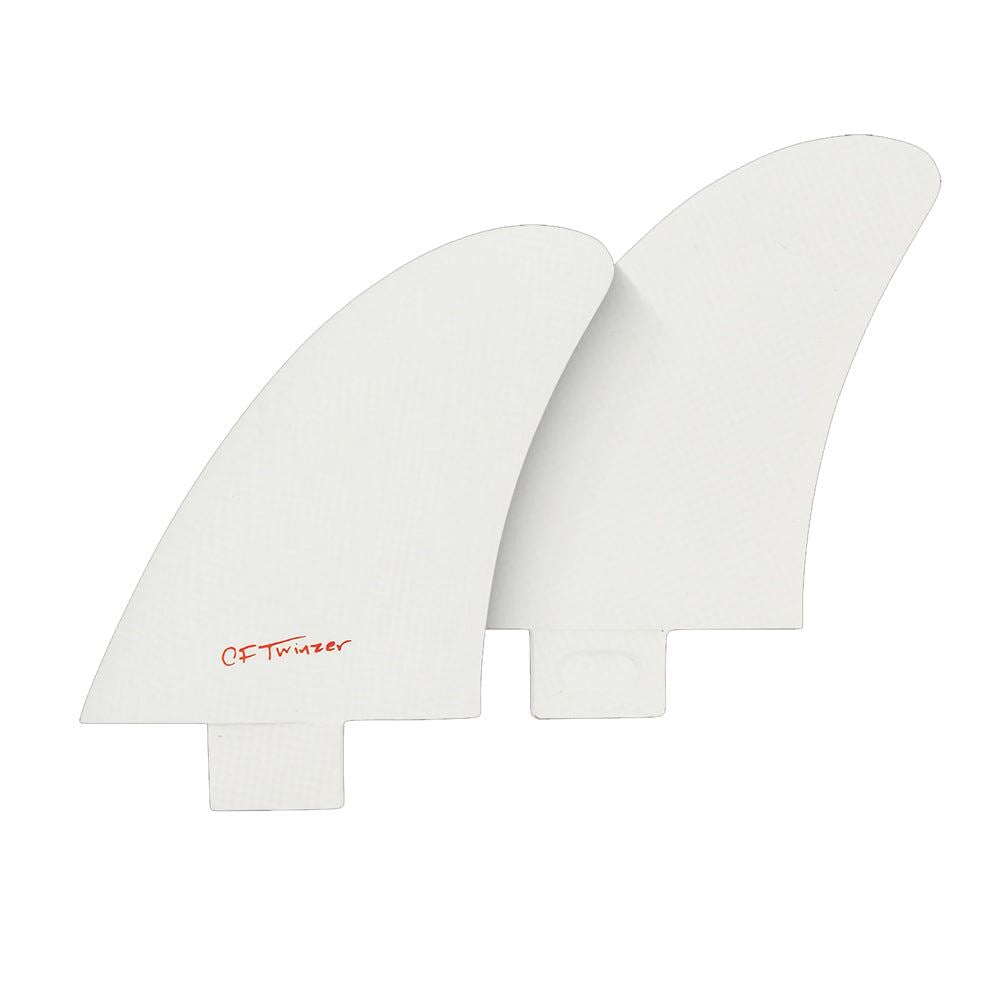 Captain Fin Co - CF Twinzer - White (FCS) - 3"