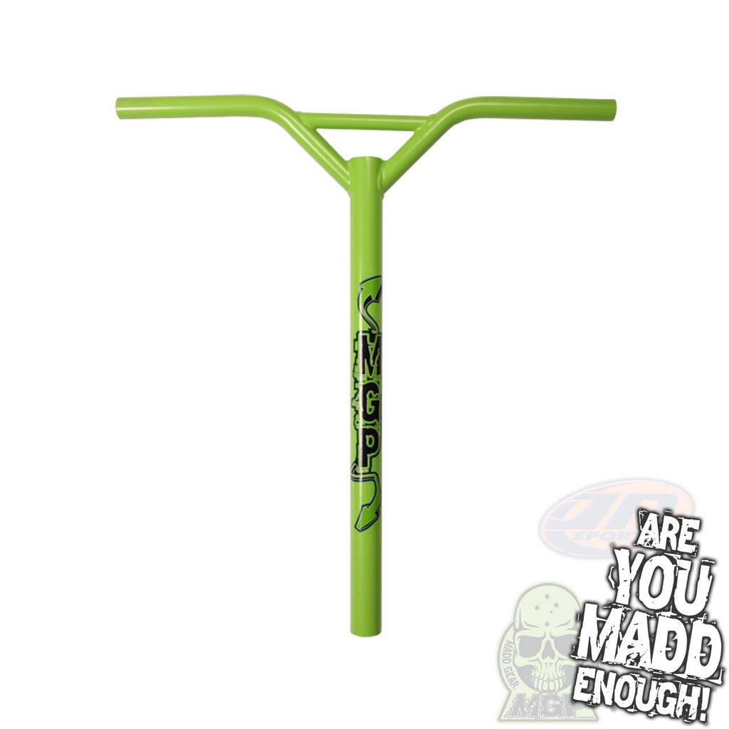 Madd Gear Mgp Bat Wings Rake 23" X 21" - Green With Logo - Skatewarehouse.co.uk