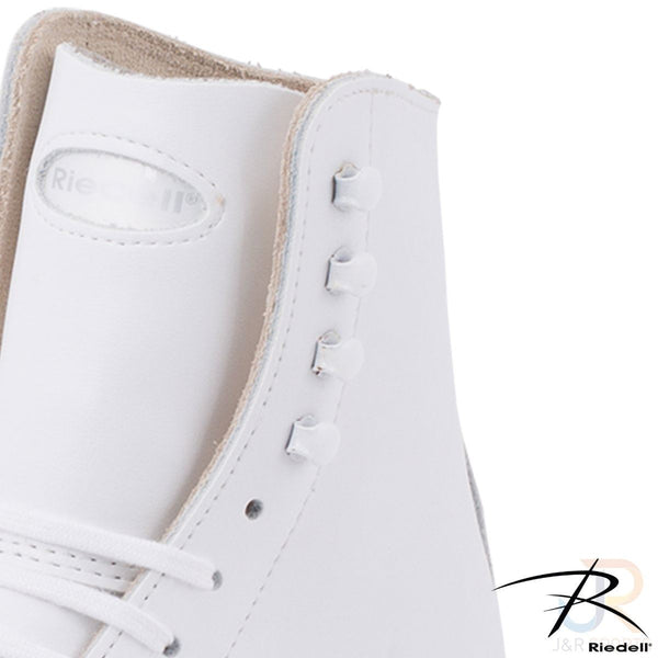Riedell 220 RETRO Skate Boots - White - Medium Width Quad Parts