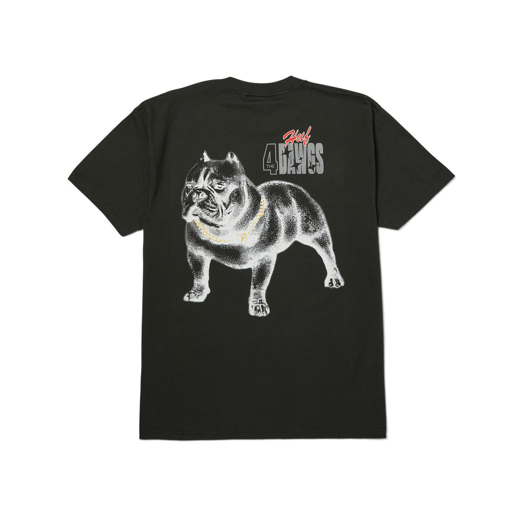 HUF 4 The Dawgs S / S Tee (Vintage Black) - M
