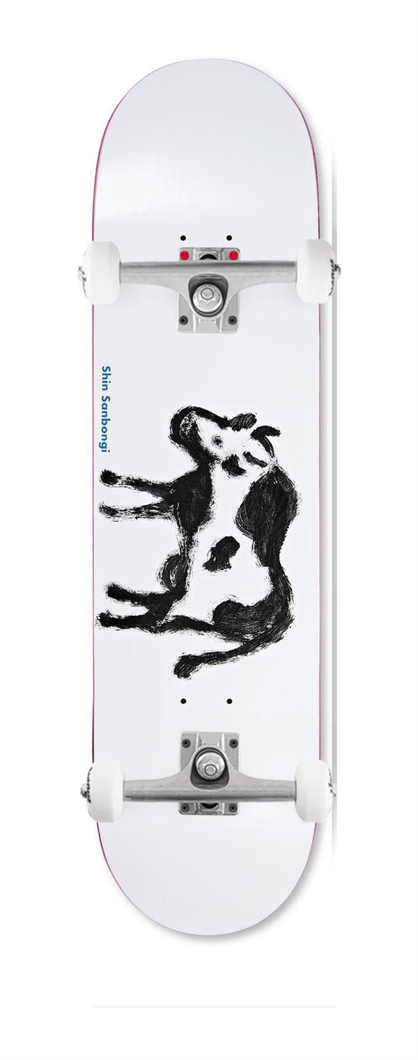 Polar Skate Co Shin Sanbongi - Cow & Devil x Venom Custom Complete Skateboard - 8.125