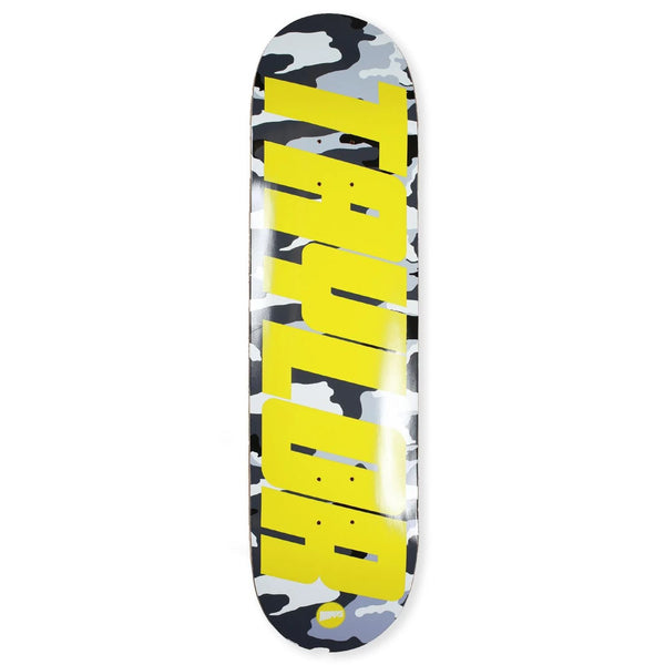 HOPPS Kevin Taylor Snow Camo Skateboard Deck - 8.0
