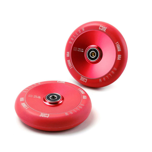 CORE Hollow Stunt Scooter Wheel V2 110mm - Red