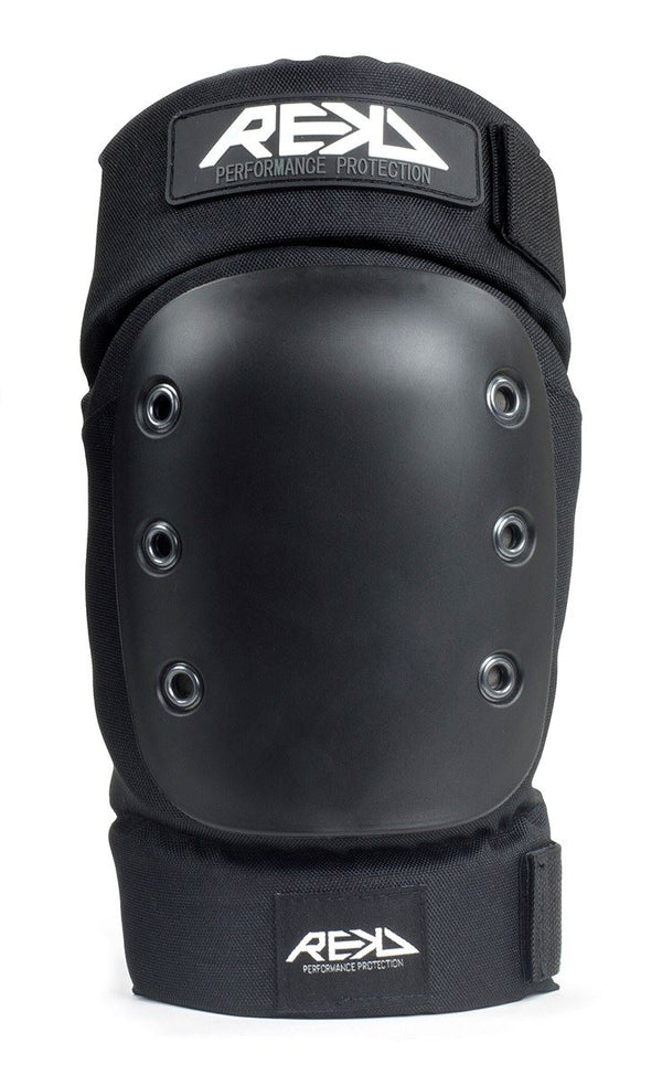 REKD Pro Skateboard Skate Scooter BMX Ramp Knee Pads - Black