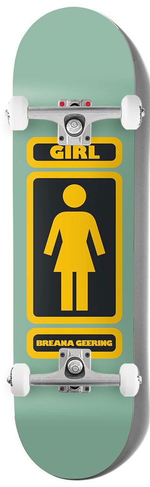 Girl Til W42 Breana Geering x Venom Custom Complete Skateboard - 8.375" - Skatewarehouse.co.uk