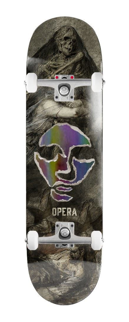 Opera Josh Douglas Ripped EX7 Multi x Venom Custom Complete Skateboard - 8.25